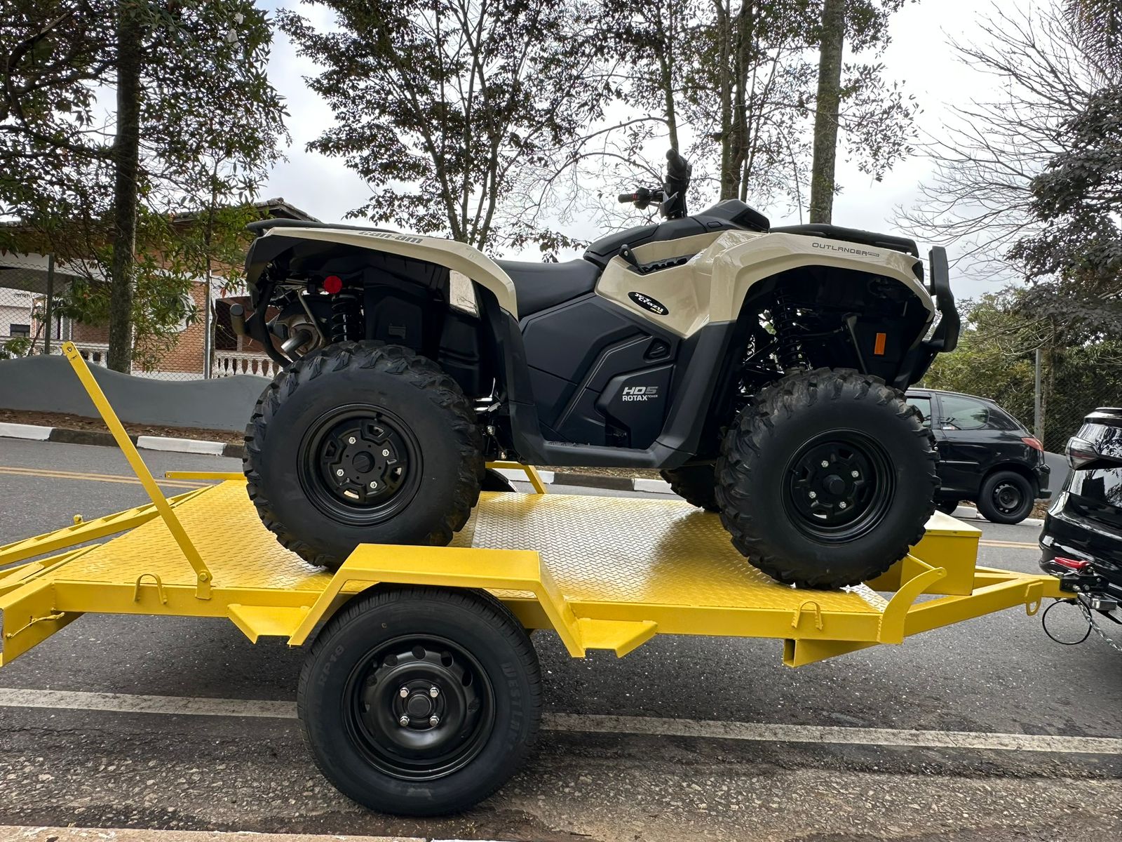 Carreta de Quadriciclo - Detalhes 2